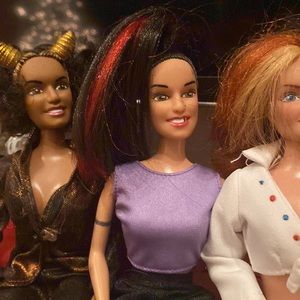 Spice Girls Super Star Barbie’s Collection 1998 - unboxed good condition (ol)